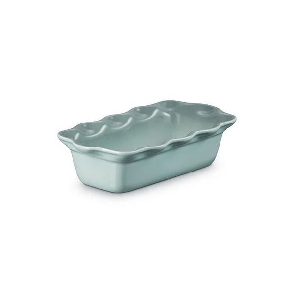 Le Creuset Heritage Stoneware 9" Fluted Loaf Pan - Sea Salt