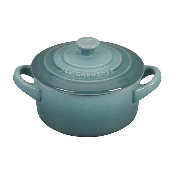 Le Creuset Stoneware Mini Round Cocotte - Sea Salt