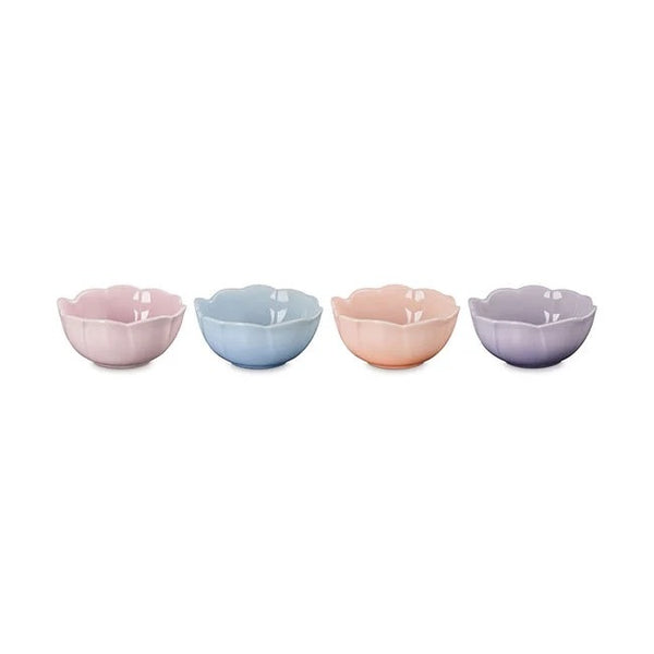 Le Creuset Set/4 Petal Mini Bowls - Multi