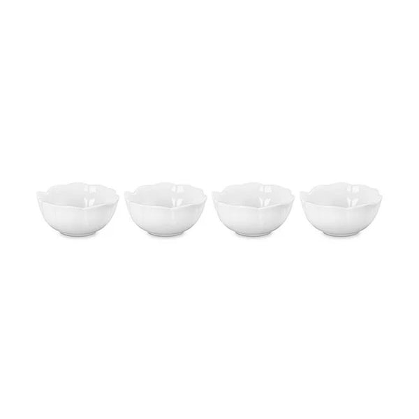 Le Creuset Set/4 Petal Mini Bowls - White