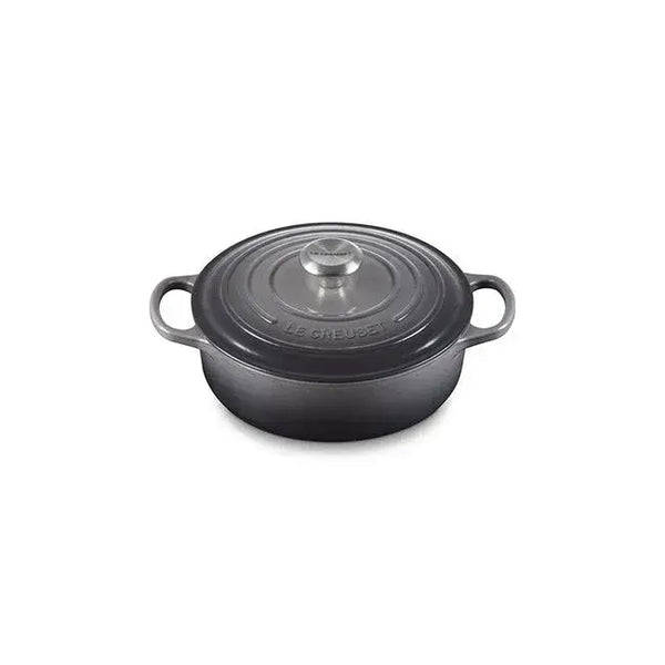 Le Creuset Signature Cast Iron 3.5qt Round Wide Oven - Oyster