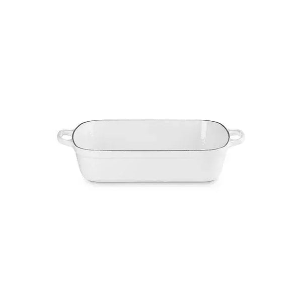 Le Creuset Signature Cast Iron 5.25qt Rectangular Roaster - White