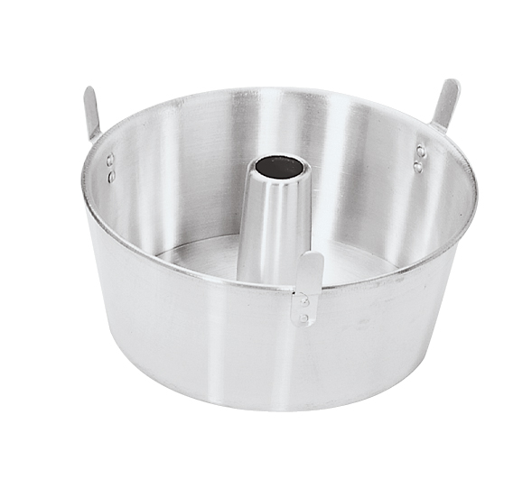 Fox Run Aluminum Angel Food Cake Pan with Removable Bottom