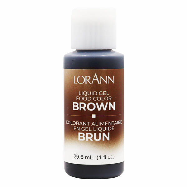 LorAnn Gel Food Color Brown