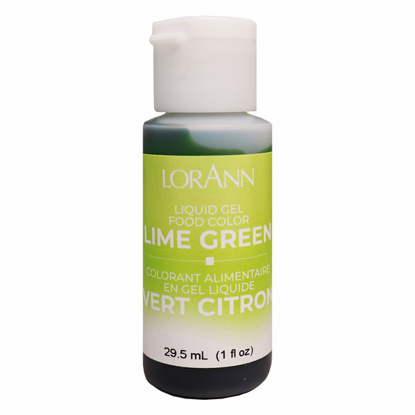 LorAnn Gel Food Color Lime Green