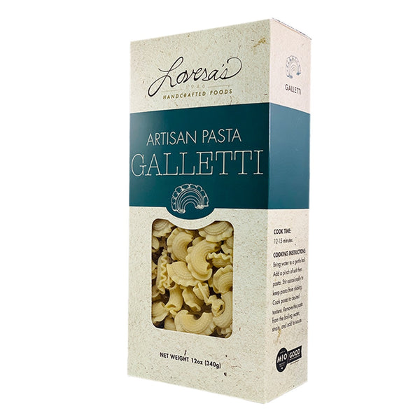 Lovera's Dried Artisan Pasta 12oz - Galletti