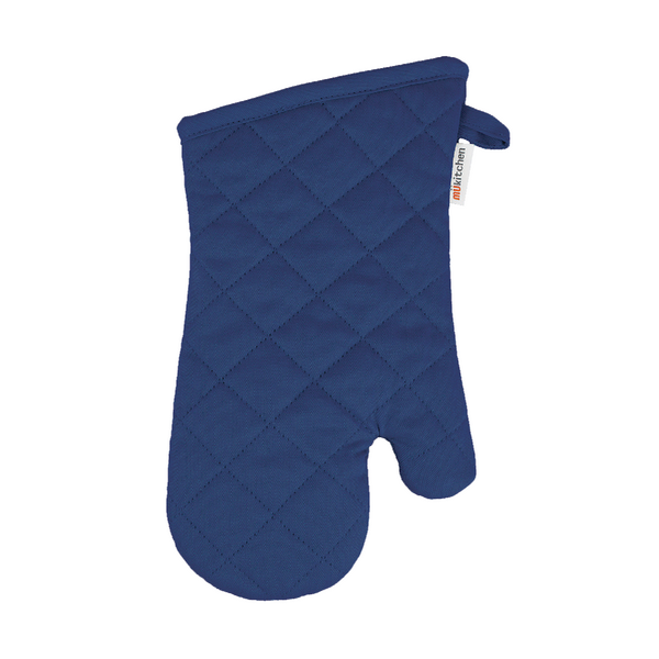 Mu Kitchen Classic Oven Mitt - Ink Blue
