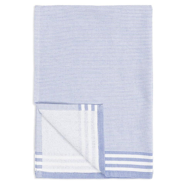 Mu Kitchen Modern Terry Stripe Kitchen Towel  - Seaside