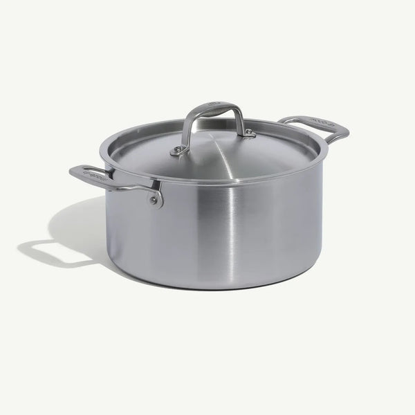 'Made In' Stainless Clad 6qt Stock Pot w/Lid