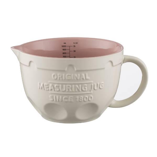 Mason Cash "Innovation Kitchen" Batter Bowl - Pink and Cream