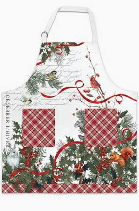 Michel Design Works Apron - Winter Woodland