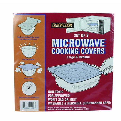 Harold Import Company Micro-Tops Microwave Cooking Bowl/Plate Covers - Set of 4