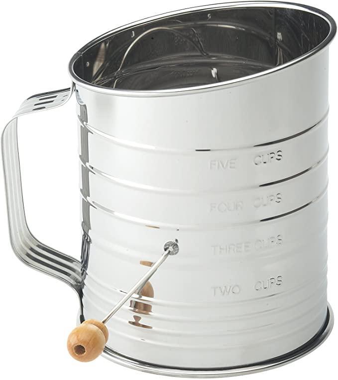 Harold Import Company Stainless Steel 5C Crank Sifter – the ...