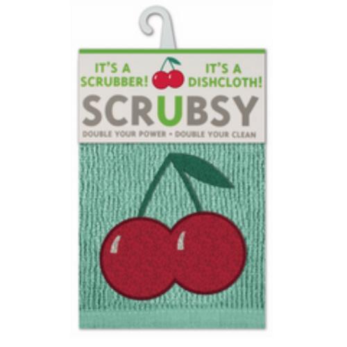 Mu Kitchen Scrubsy Cloth - Cherries