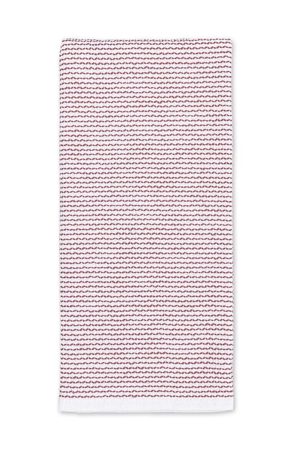 Mu Kitchen Honeycomb Terry Towel - Cherry