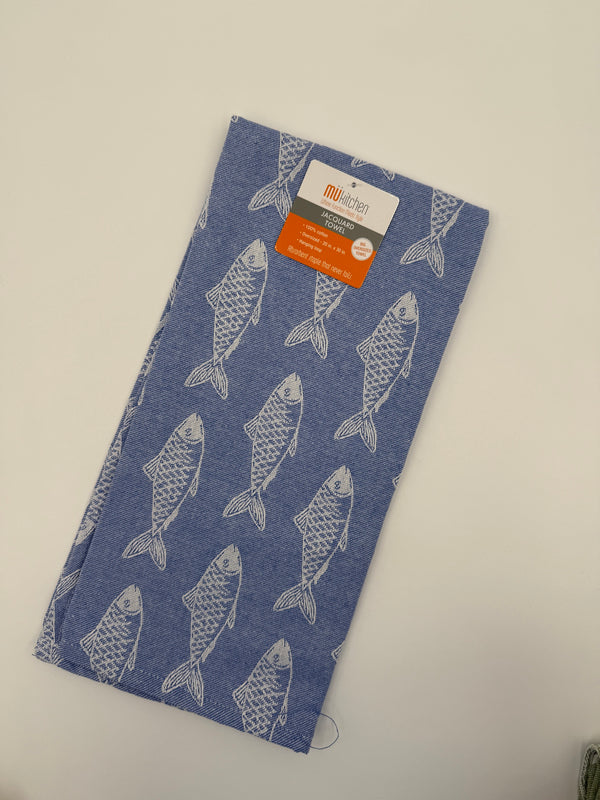 Mu Kitchen Jacquard Tea Towel - Upstream