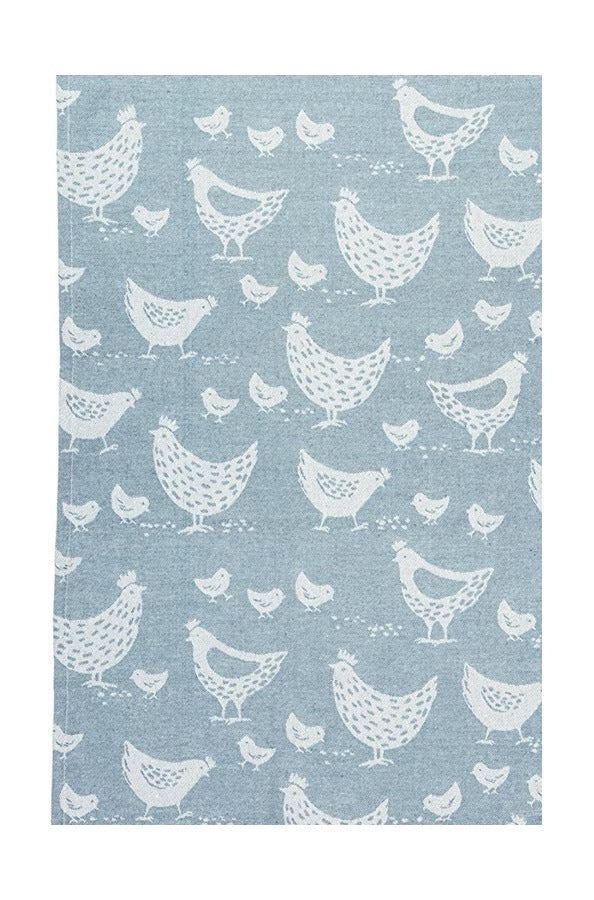 Mu Kitchen Jacquard Towel - Hens