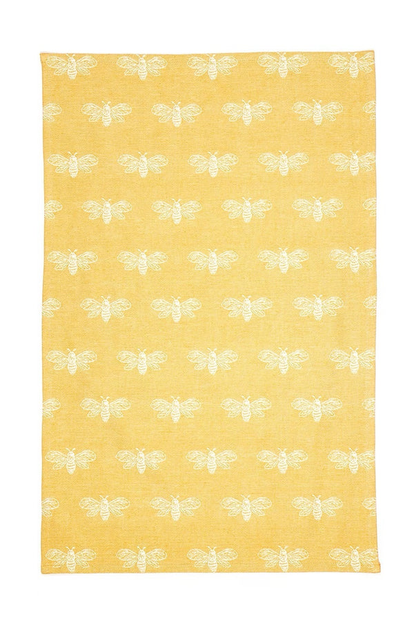 Mu Kitchen Jacquard Towel - Honey Bees