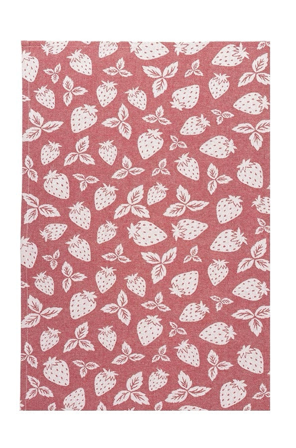Mu Kitchen Jacquard Towel - Strawberry Patch
