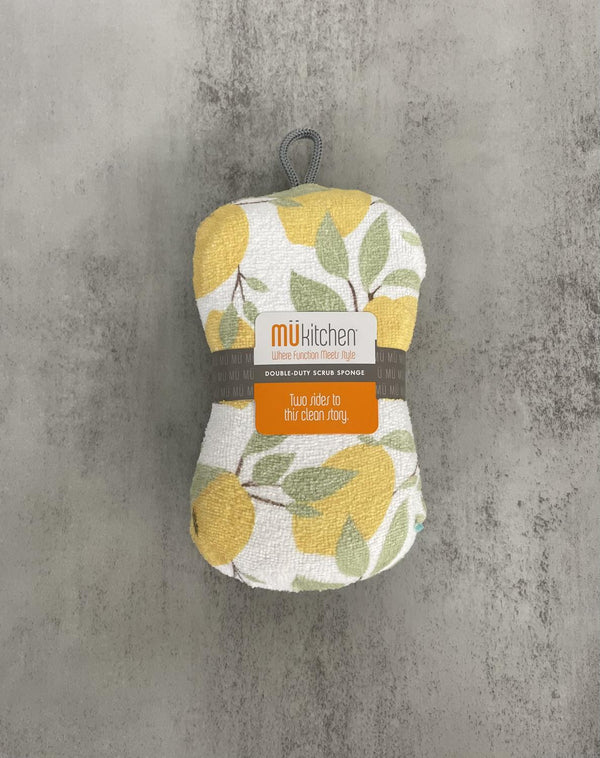 Mu K Sponge/Scrub Lemon Tree