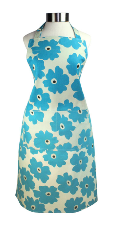 Apron Poppy Blue