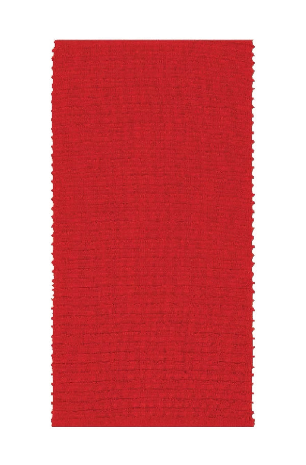 Mu Kitchen Ridged Cotton Dish Towel - Ruby