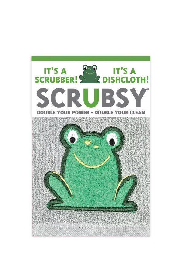 Mu Kitchen Scrubsy Dishcloth - Frog