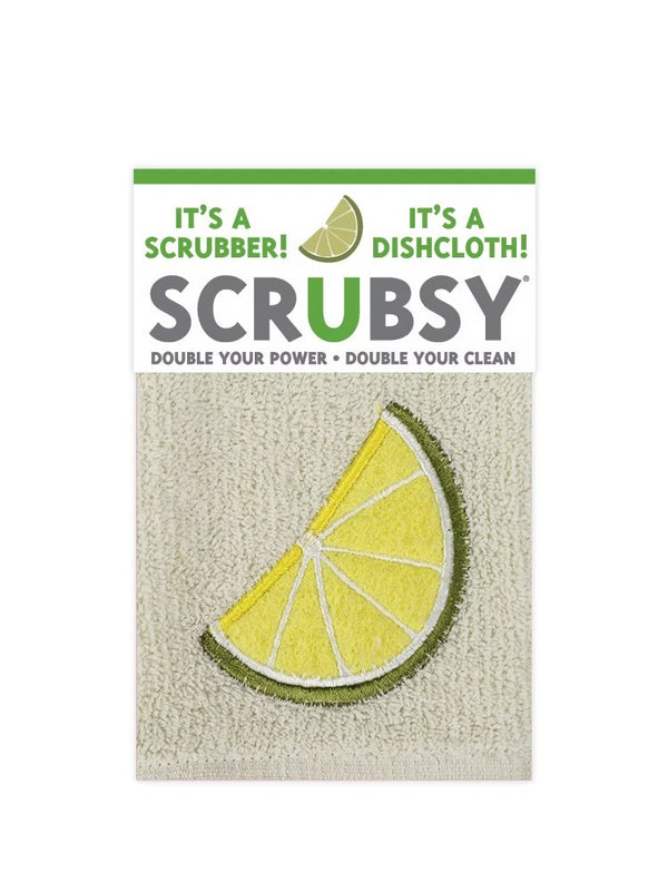 Mu Kitchen Scrubsy Dishcloth - Lime