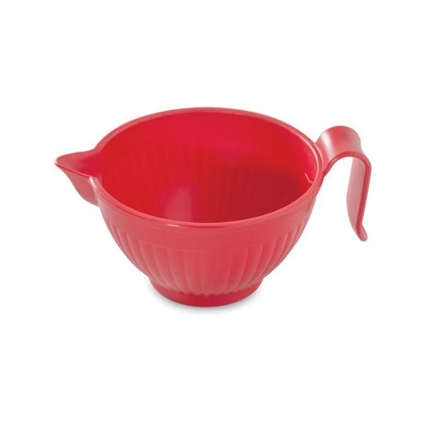 NW Microwave Red Bowl w/Handle Small