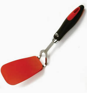 Norpro Flexible Nylon Red and Black Spatula