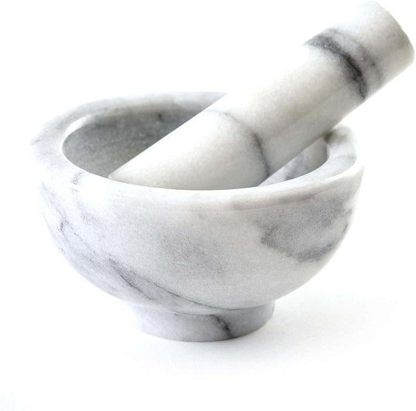 Norpro Marble Mortar & Pestle - Small 1/3C