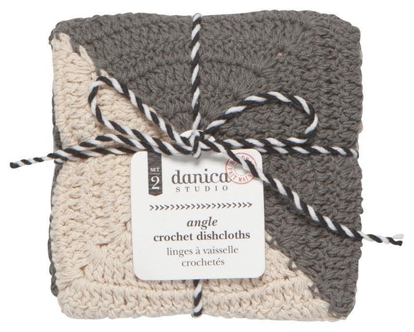 Dishcloths Crochet Angle Granite Set/2