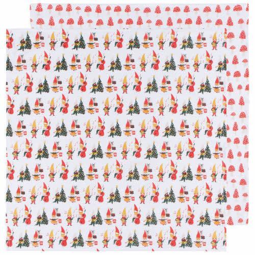 Flour Sack Towels Gnome for the Holidays