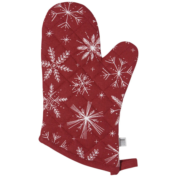 Now Designs by Danica Classic Mitt - Snowflakes