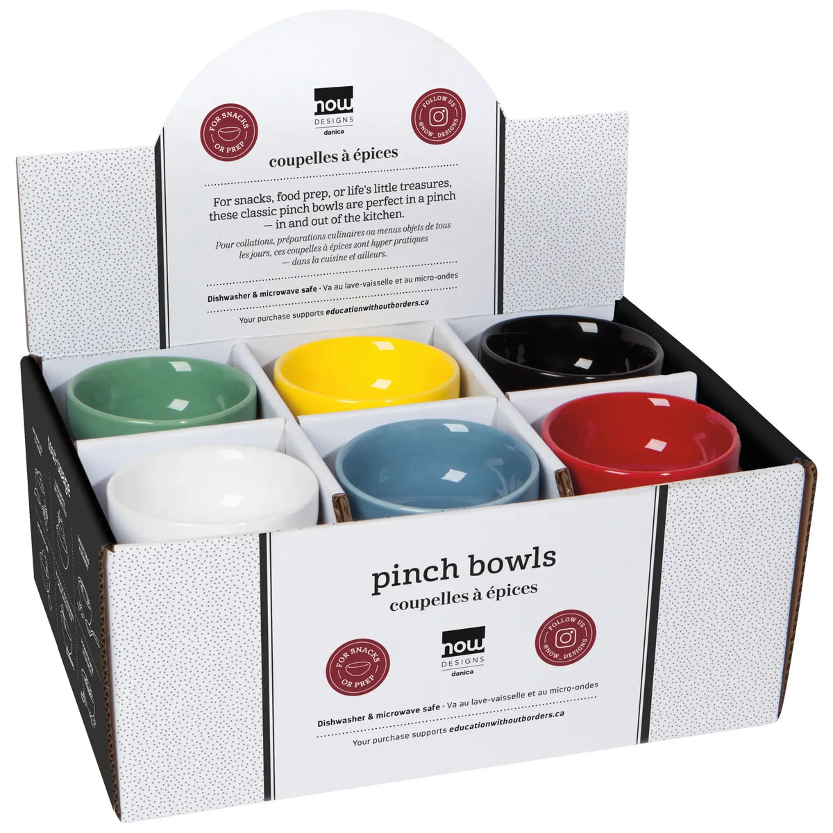 Now Designs by Danica Color Center Pinch Bowl - Choose Color – the ...