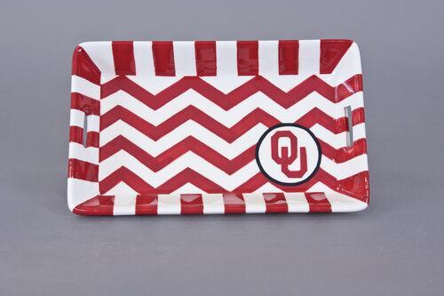 OU Mini Tray Chevron