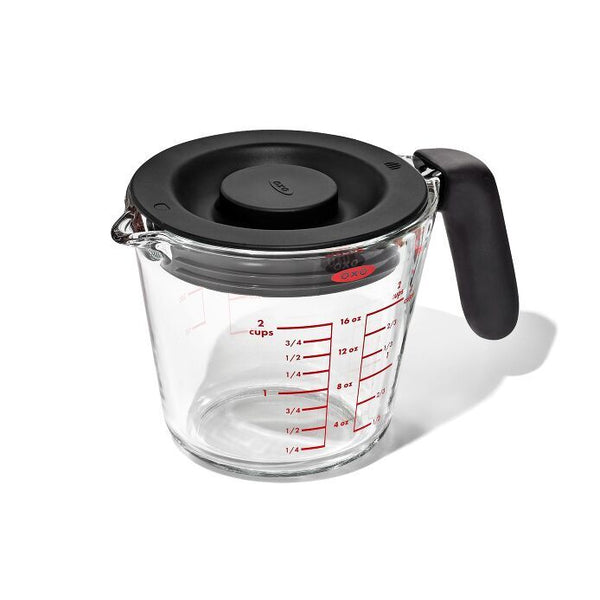 OXO 2C Glass Measuring Cup w/Lid