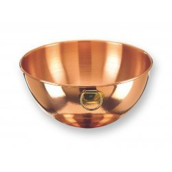 Mixing Bowl Copper 4qt 10"