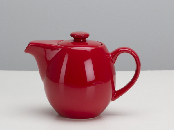 Teapot Red 24oz Omniware with infuser