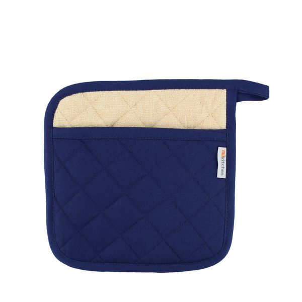 Mu Kitchen Classic Pocket Potholder - Ink Blue