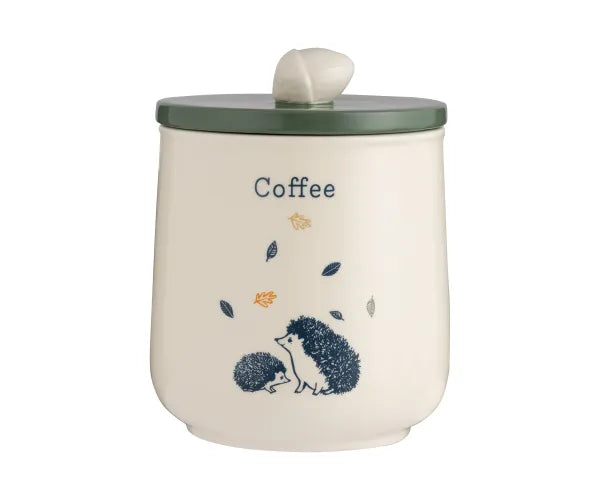 Price Kensington Woodland "Coffee" Storage Jar - Hedgehog