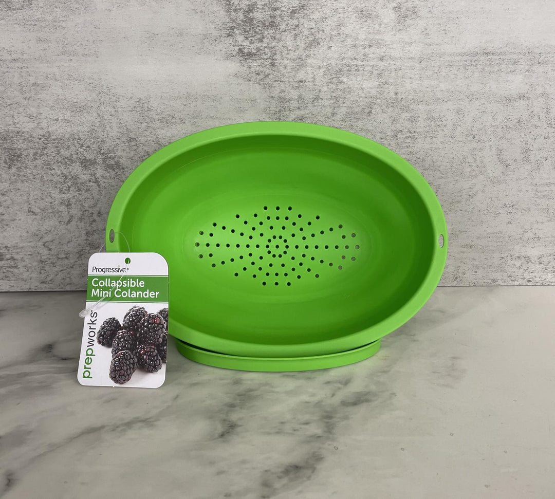 Progressive Collapsible Mini Colander - Green – the international pantry
