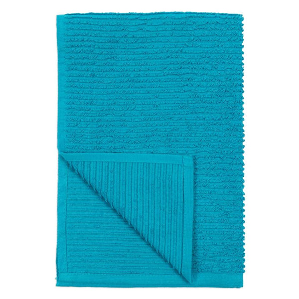 Mu Kitchen Ridged Cotton Dish Towel - Aquamarine