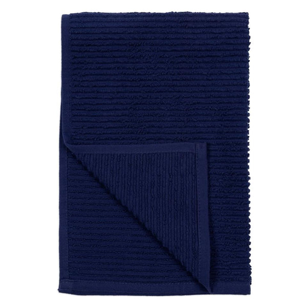 Mu Kitchen Ridged Cotton Dishcloth - Ink Blue