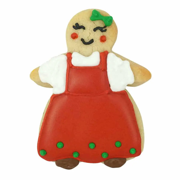 R&M Cookie Cutter - Gingerbread Girl 3"