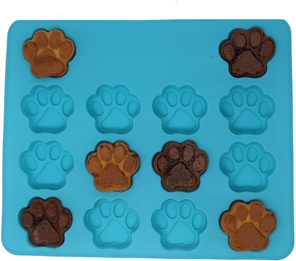 Silicone Paws Print Treat Mold