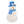 Load image into Gallery viewer, R&amp;M Cookie Cutter - Snowman with Top Hat 4"  White
