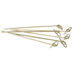 RSVP Bamboo Pick With Knot