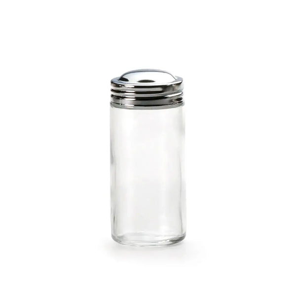 RSVP Glass Spice Jar W/ Chrome Lid