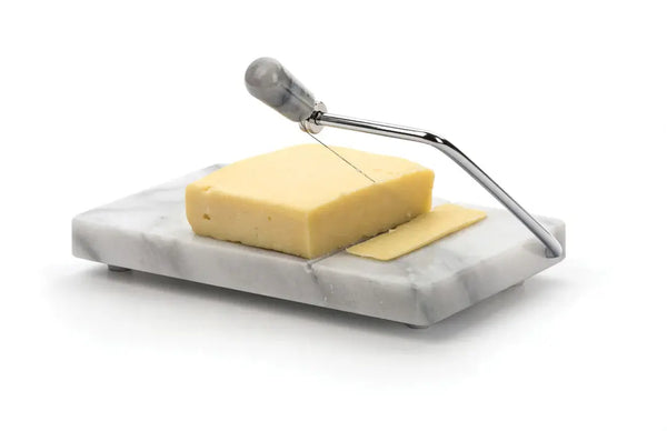RSVP Marble Wire Cheese Slicer - White